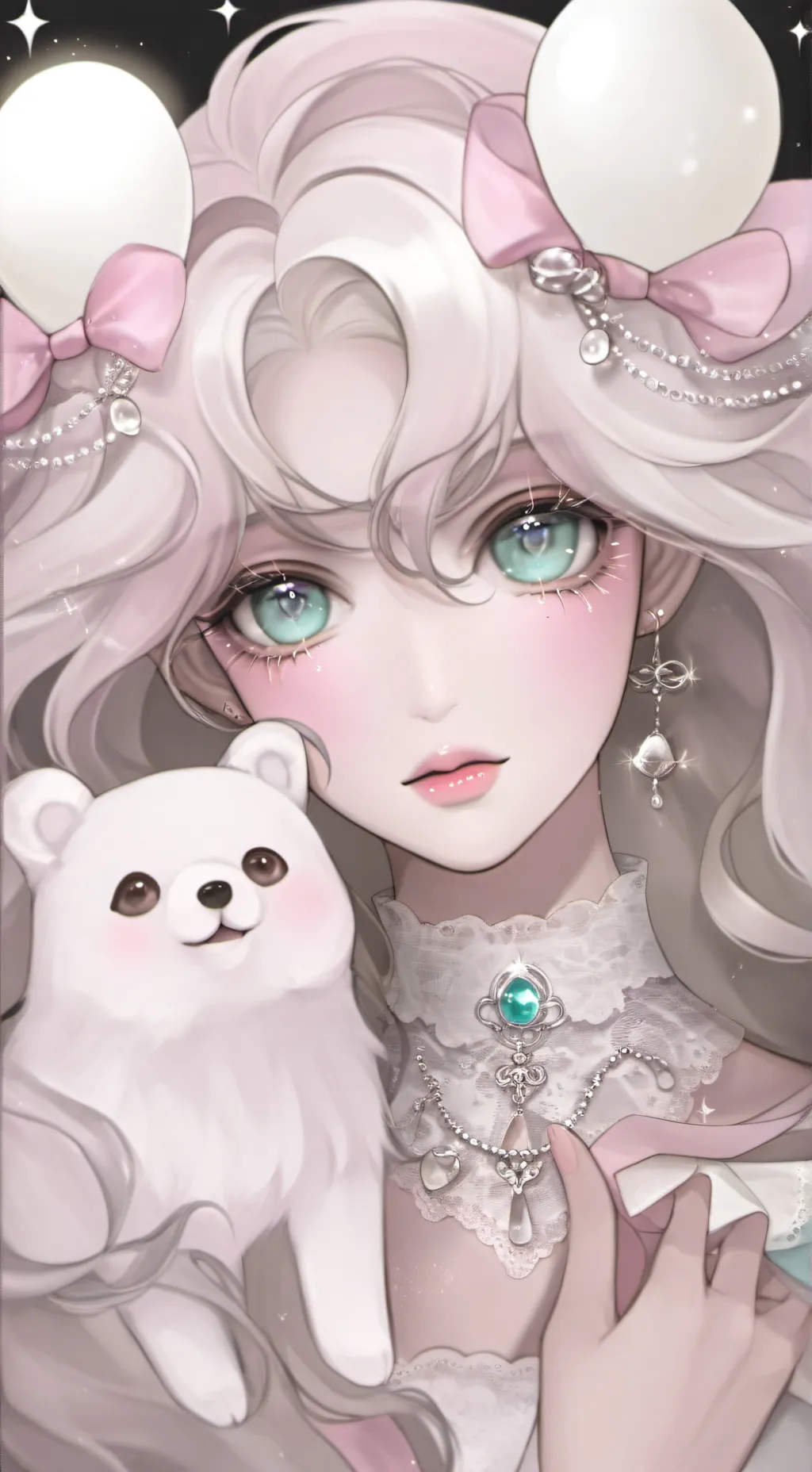 ai character: Aria background