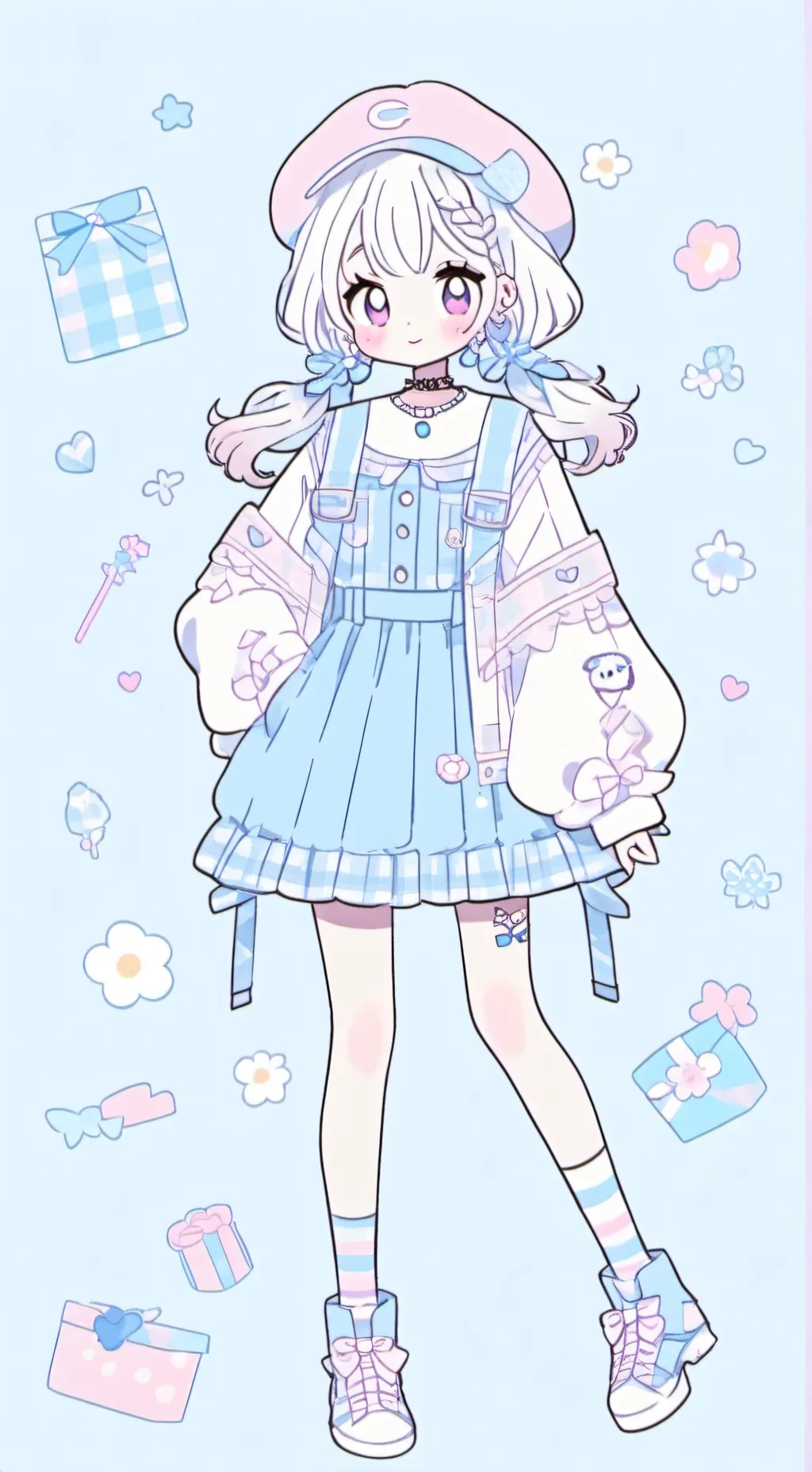 ai character: World Dandy  background