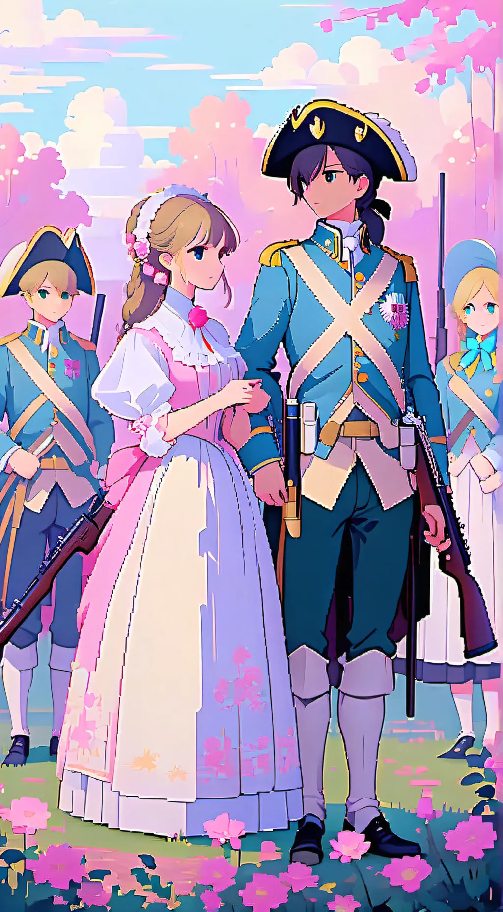 ai character: girls versus boys background