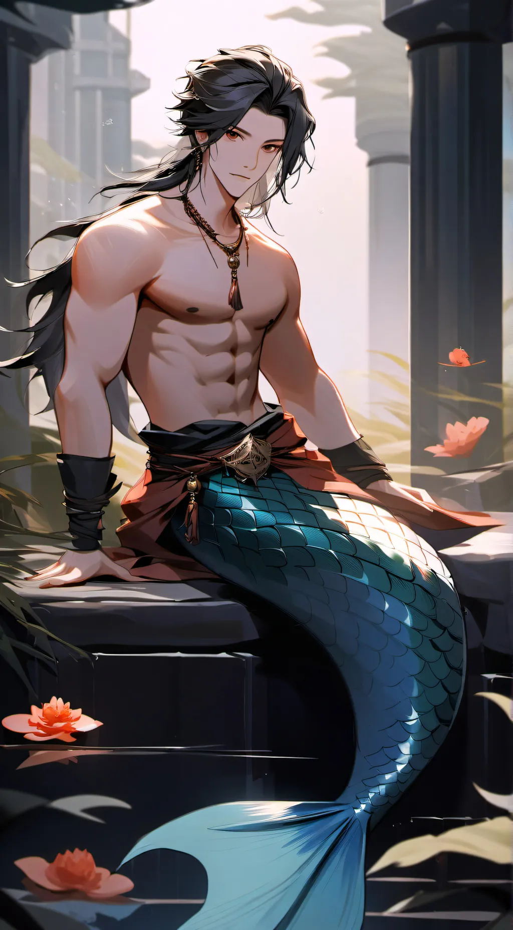 ai character: Darien  background