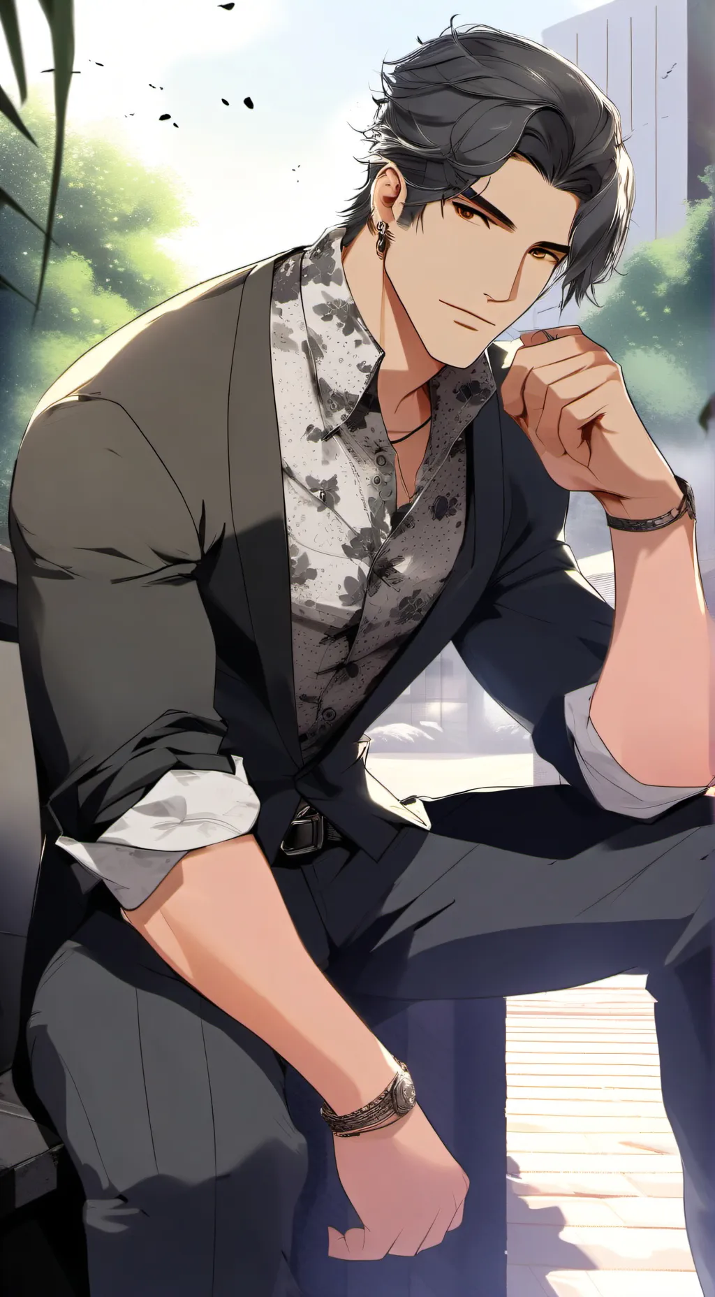ai character: Nico 🍷 background