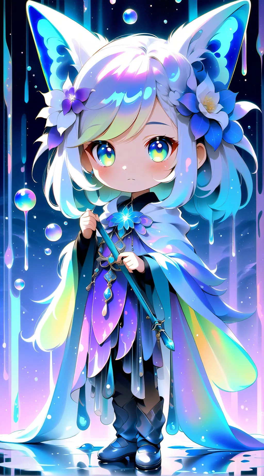 ai character: Bakugo yandere background