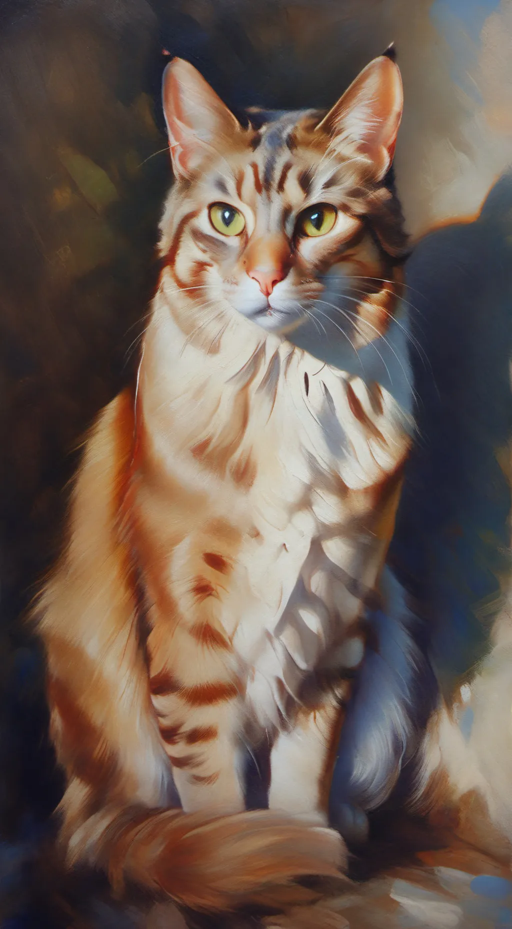 ai character: Seu gato background