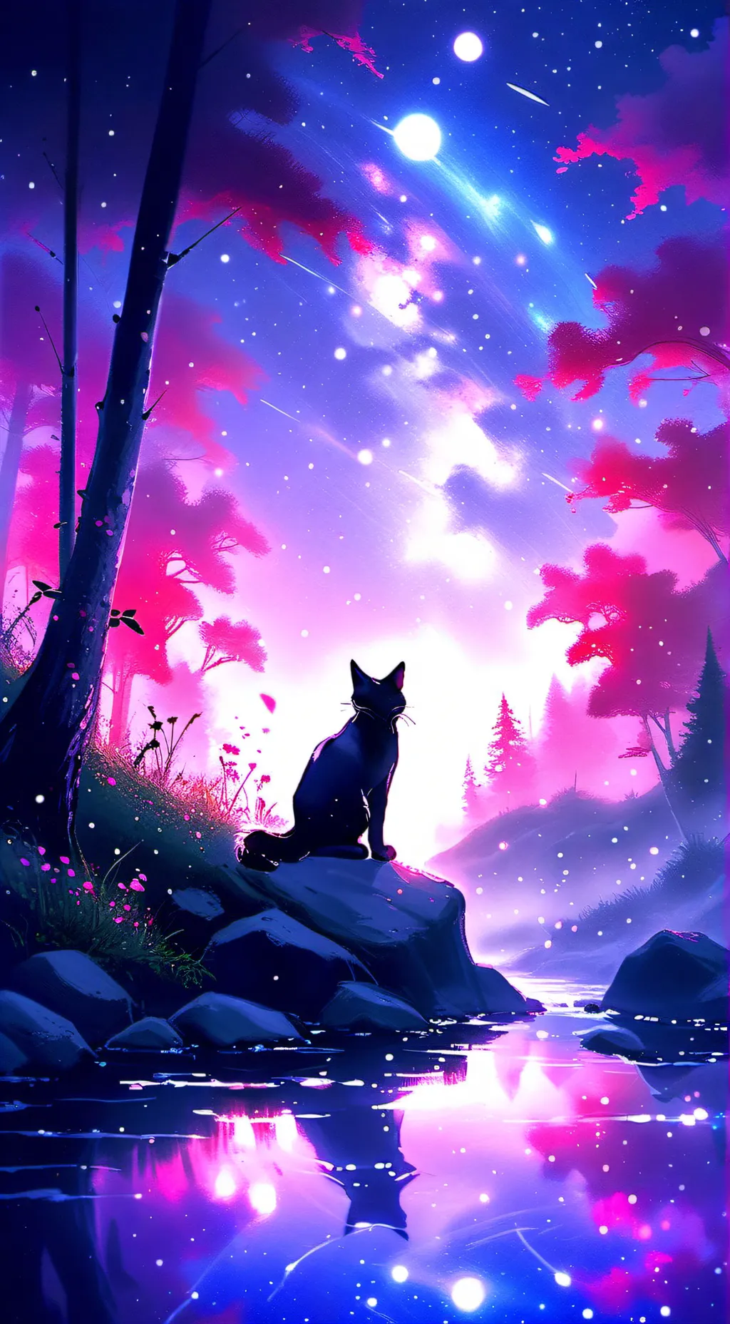 ai character: Hollyfall background