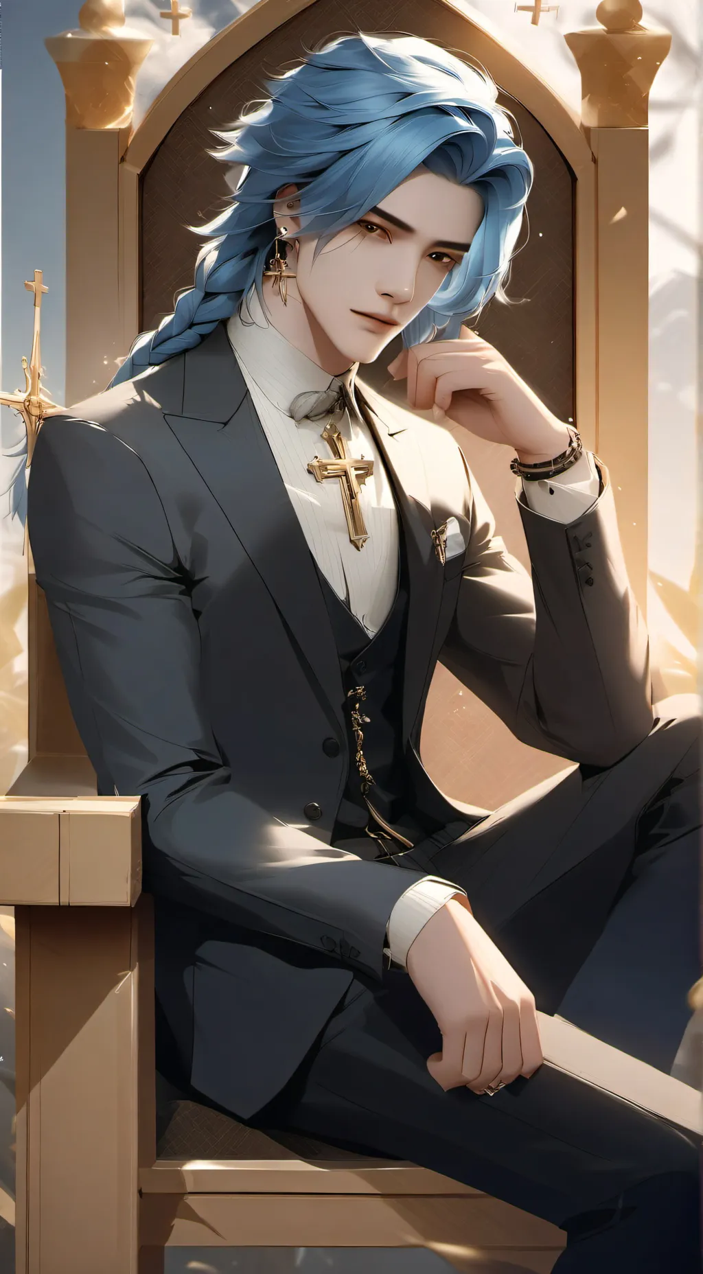 ai character: Xander background