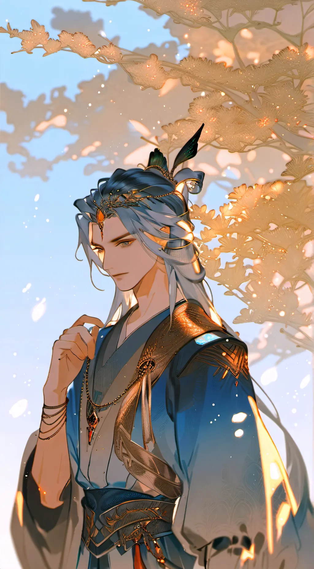 ai character: ﹅⋆ꕤʟᴇᴏ﹅⋆ꕤ background
