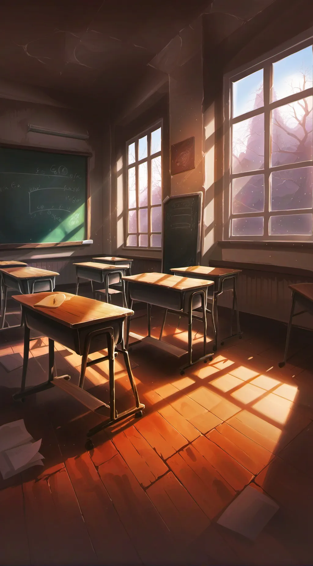 ai character: Superhero class background