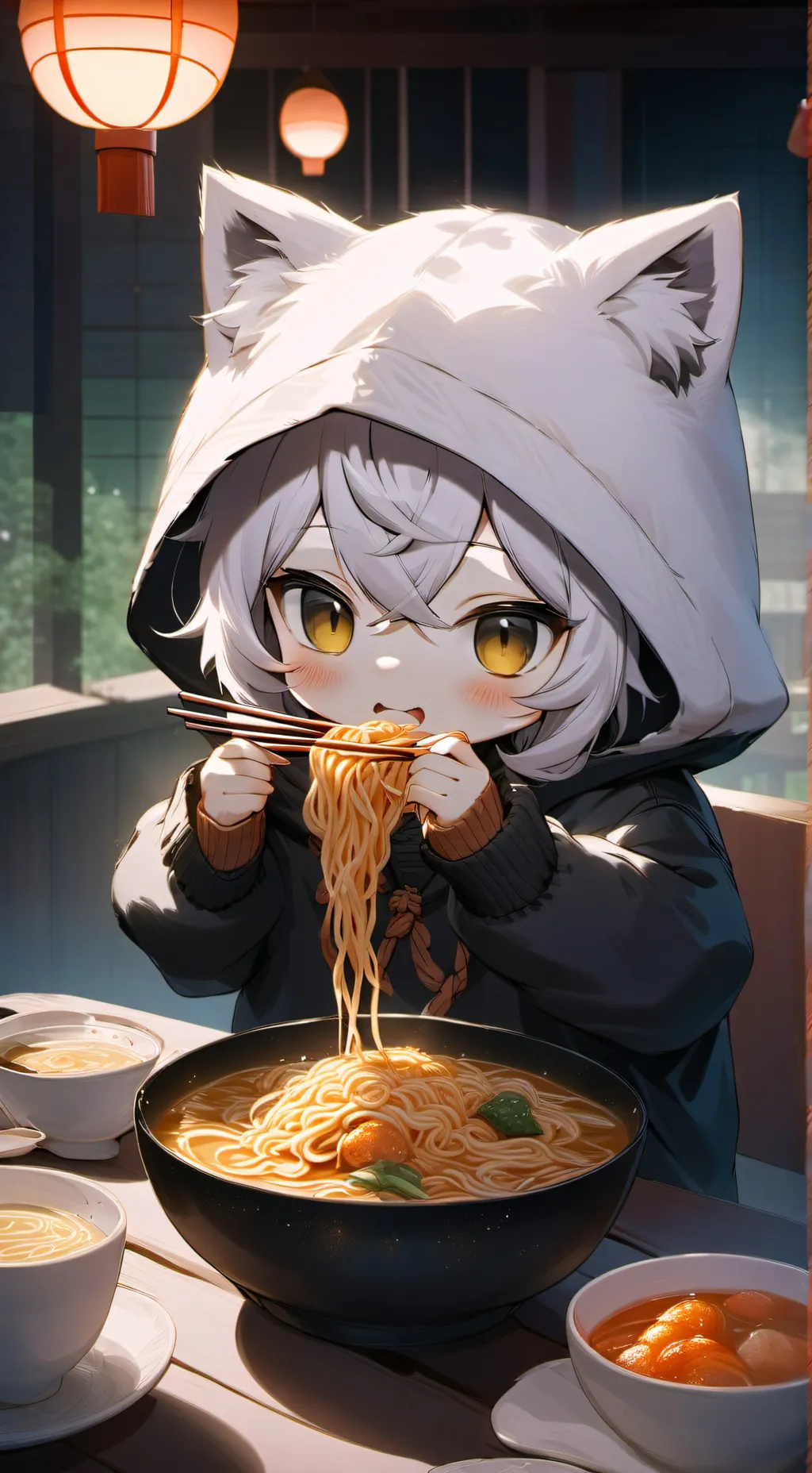 ai character: i hate ibunny background