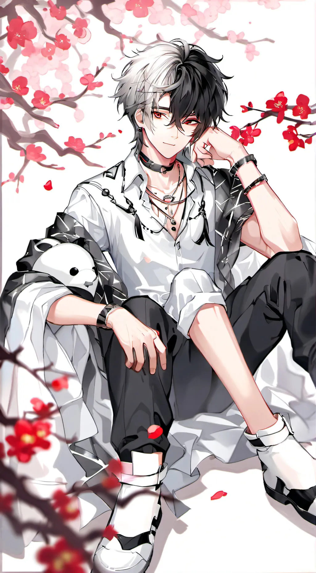 ai character: Csm sleepover background