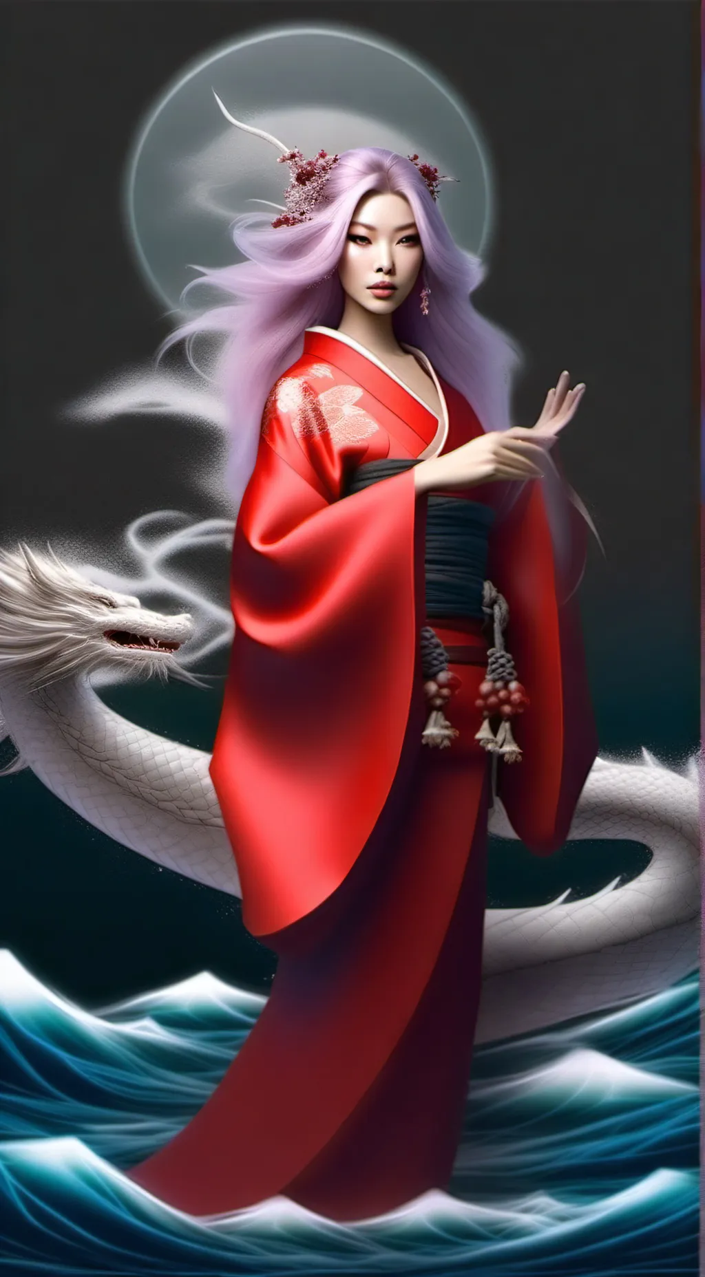 ai character: Ryuki background