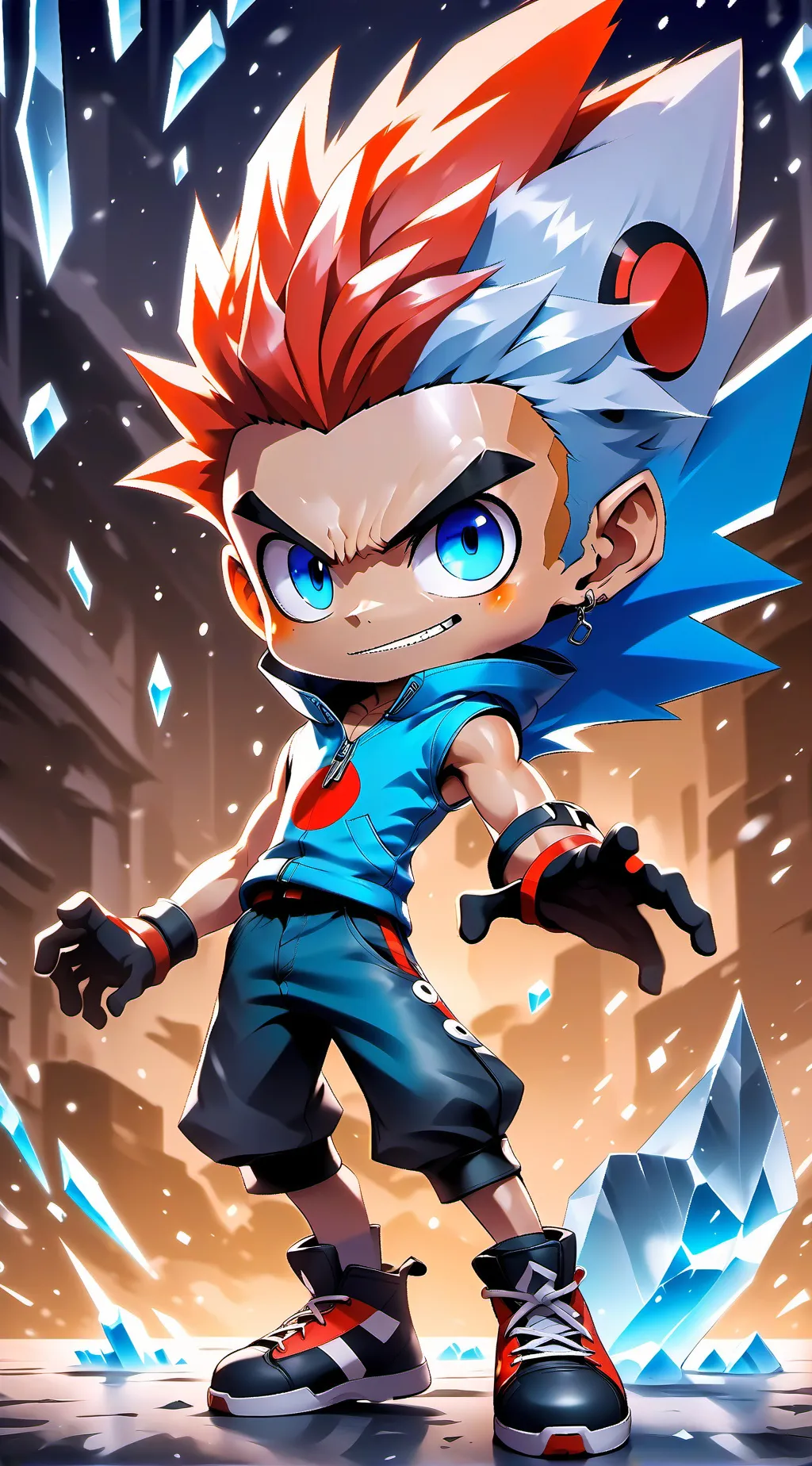 ai character: Maxx  background
