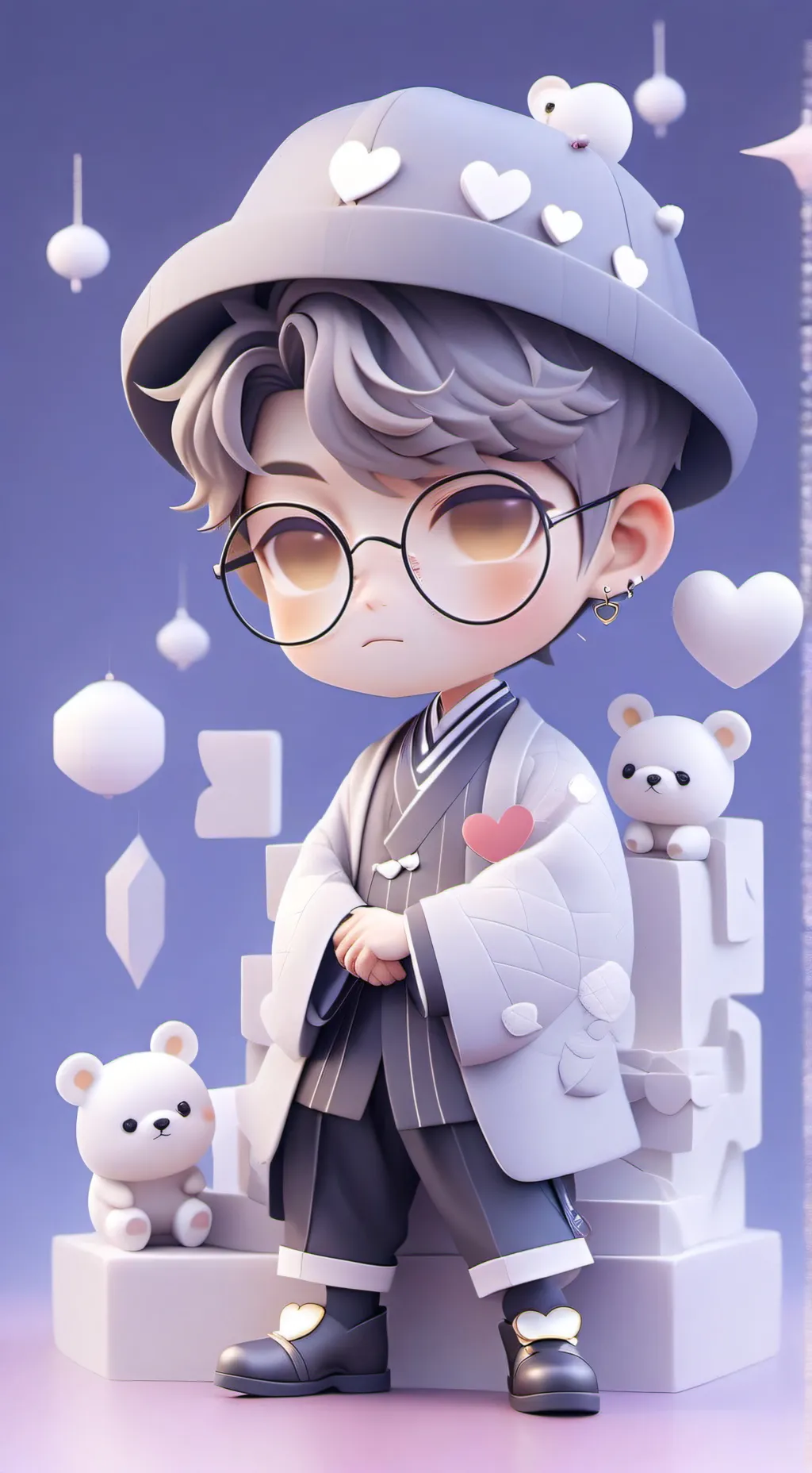ai character: Skz mostly hyunjin background