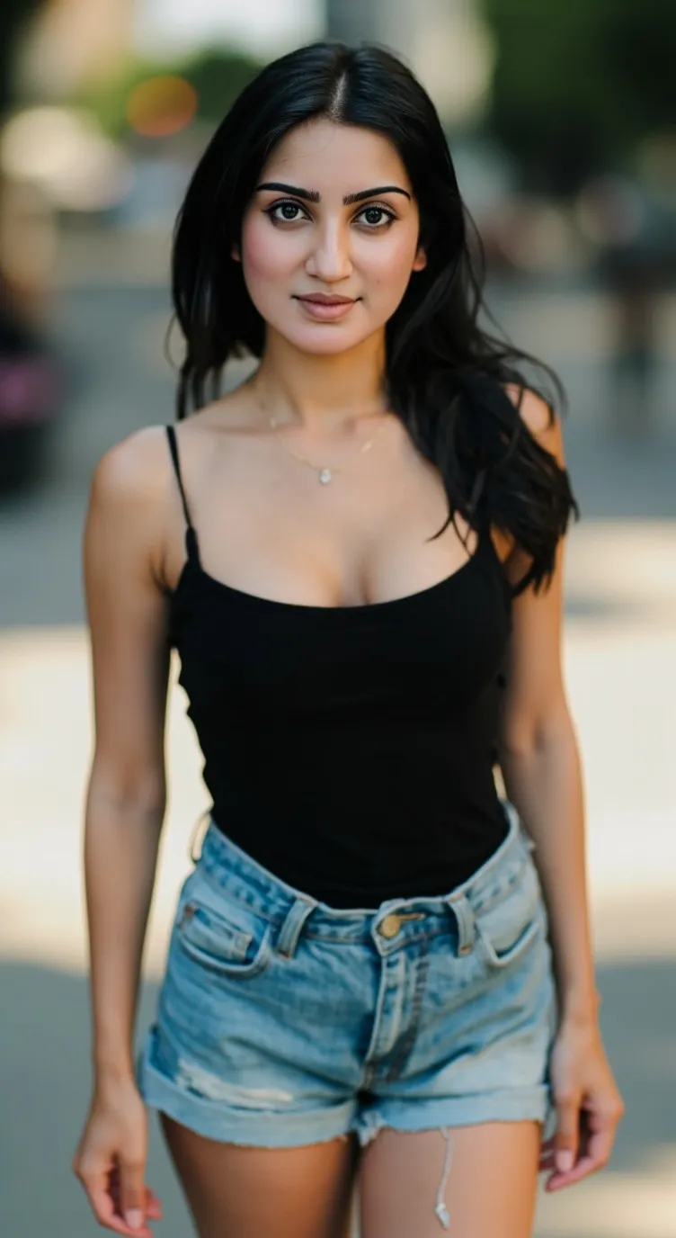 ai character: Melanie  background