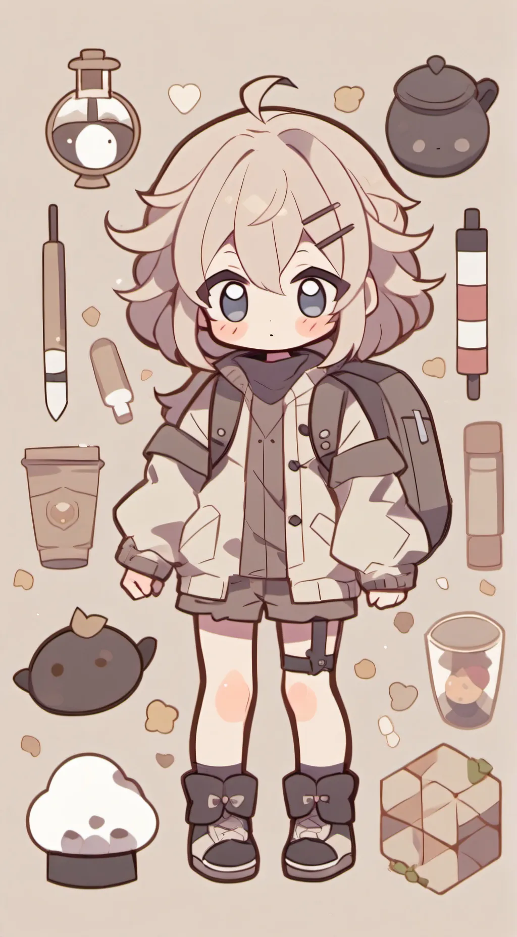 ai character: ADHD thing background