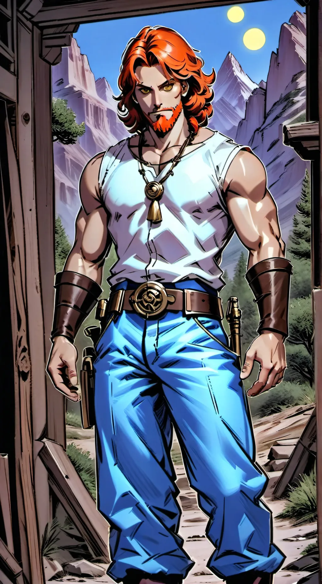 ai character: Thor background