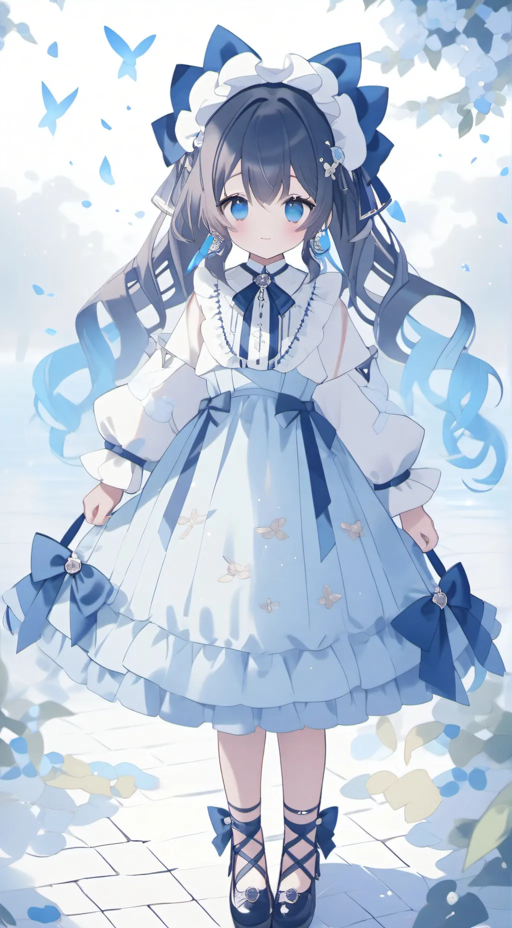 ai character: Lily  background