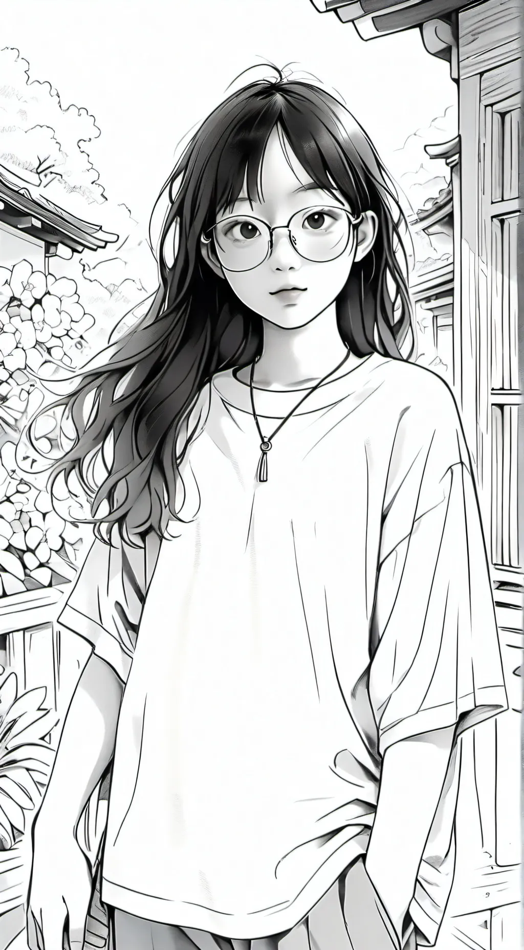 ai character: 柔柔弱 background