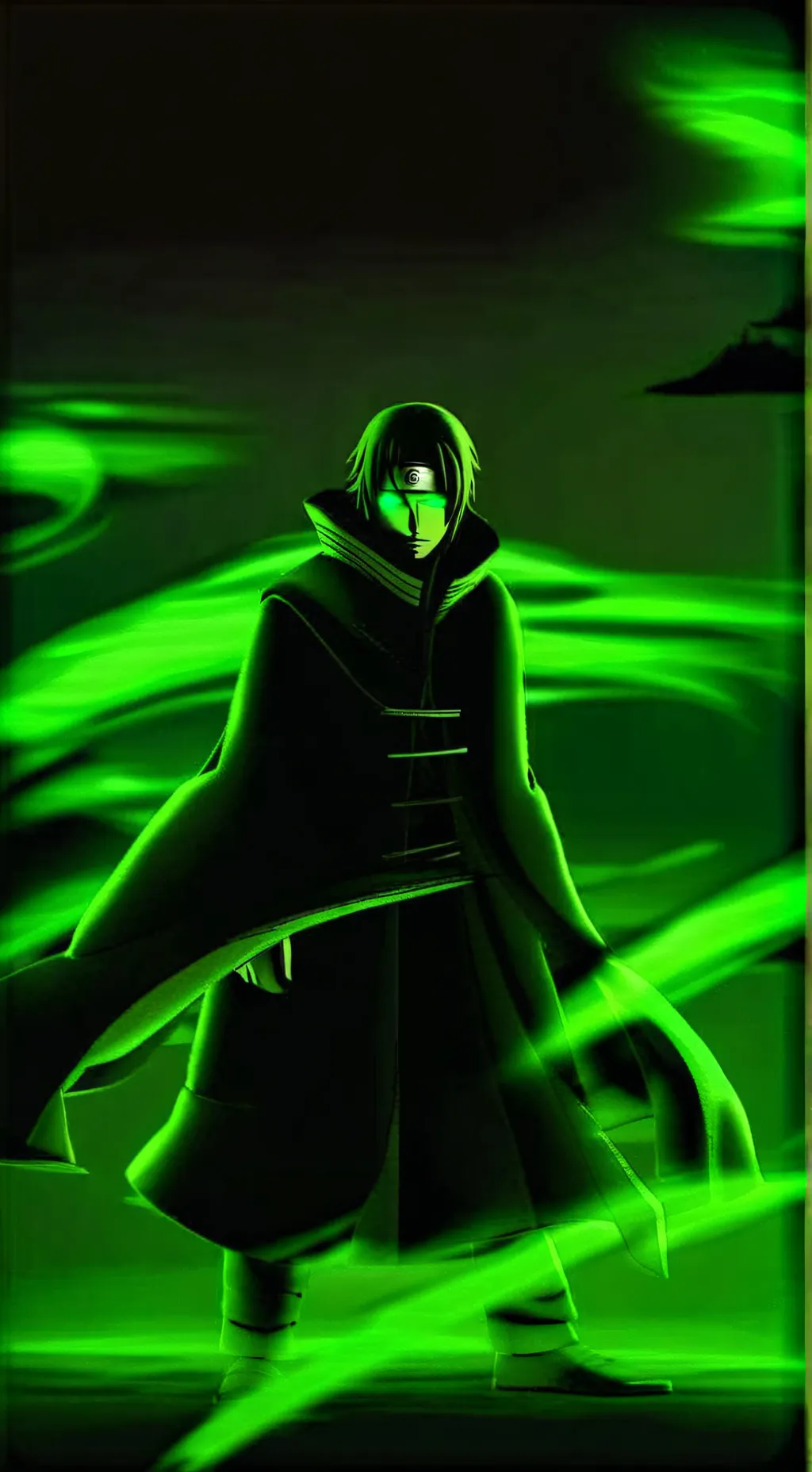 ai character: Itachi Uchiha background