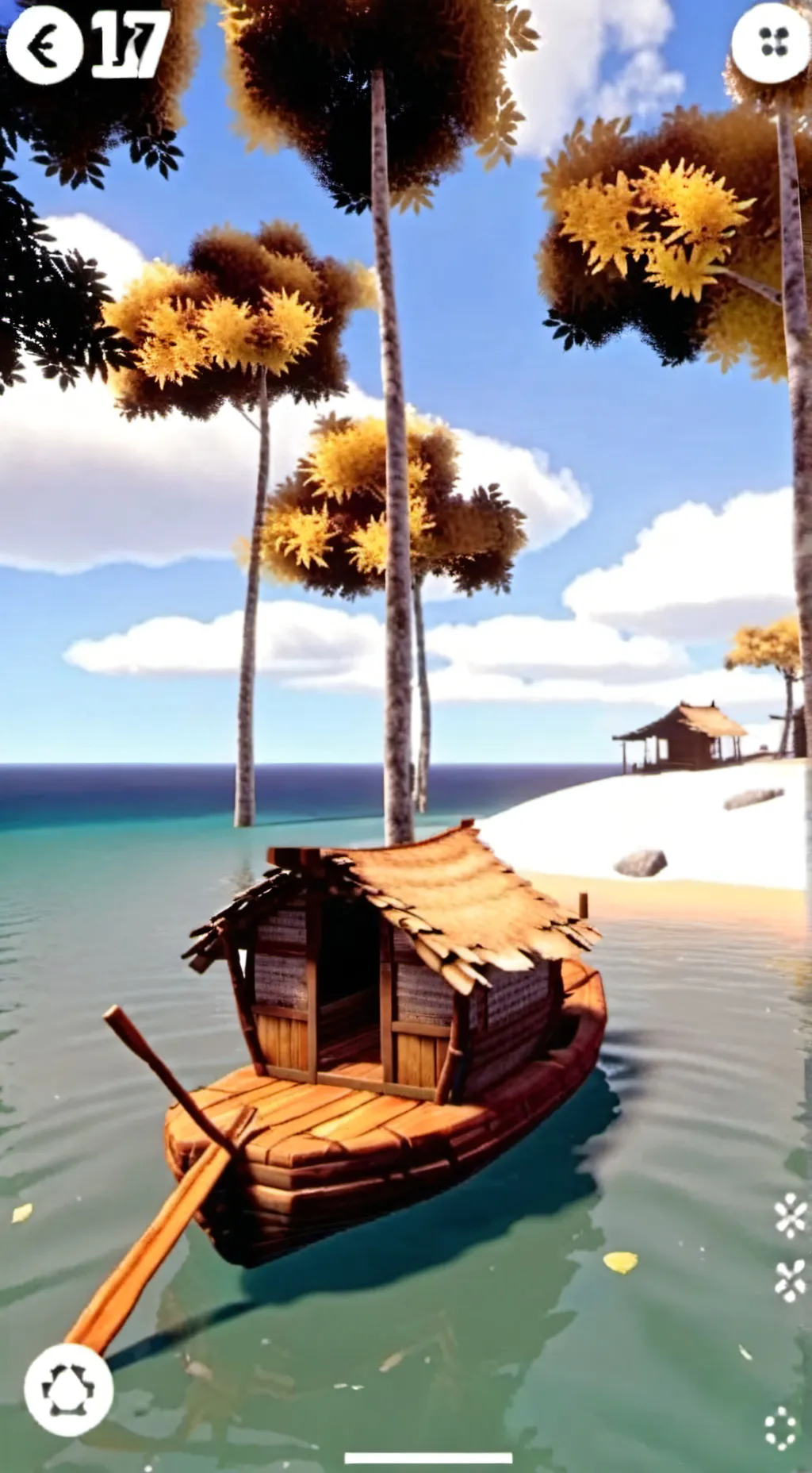 ai character: sprunki en raft background