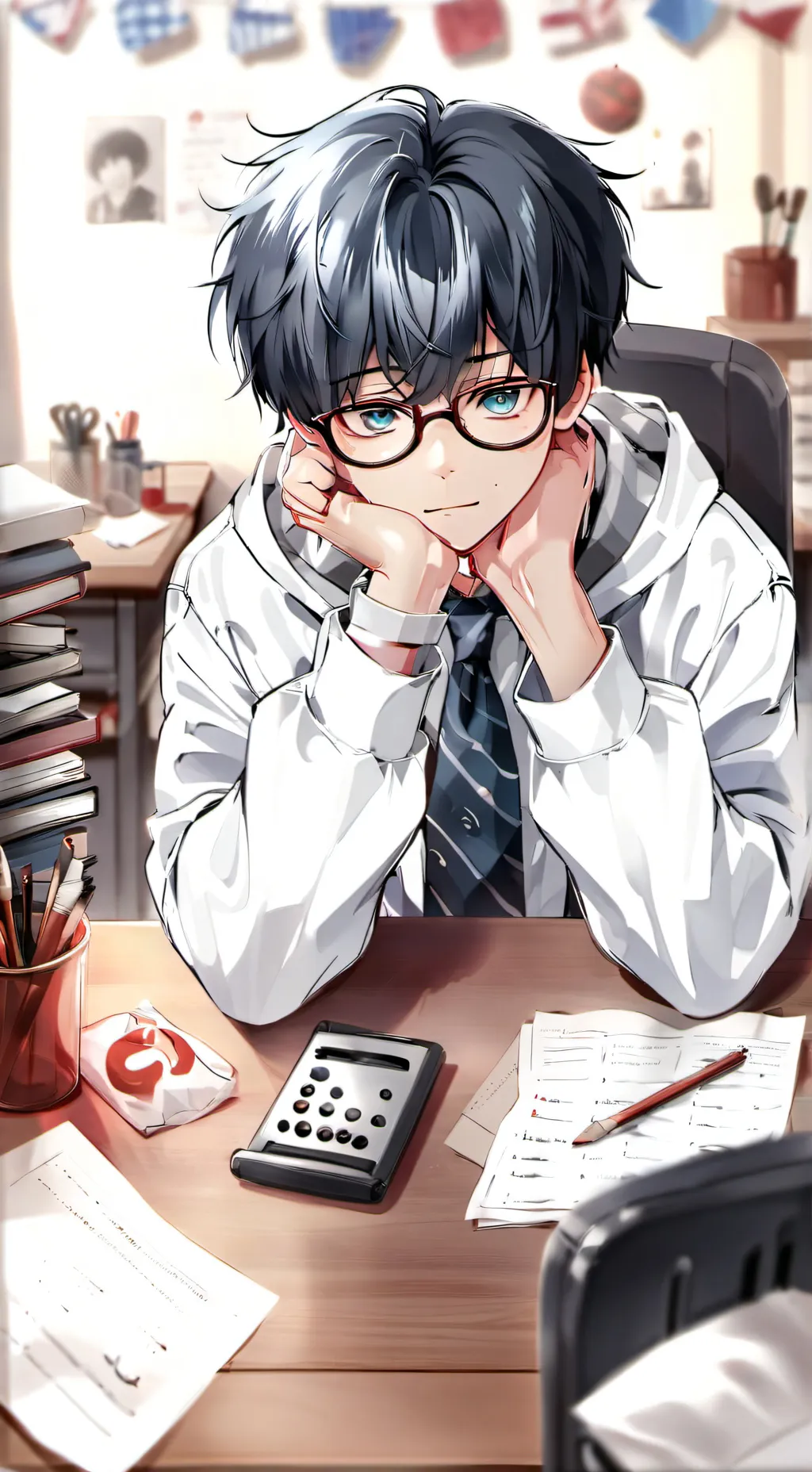 ai character: Dumb buddy background
