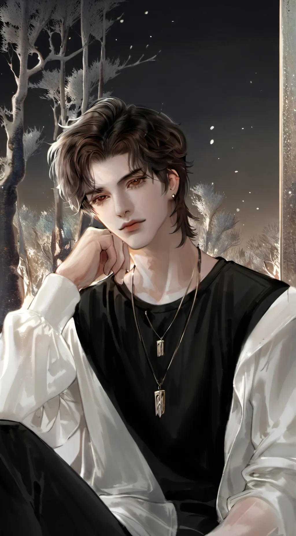 ai character: ★ NOAH ★  background