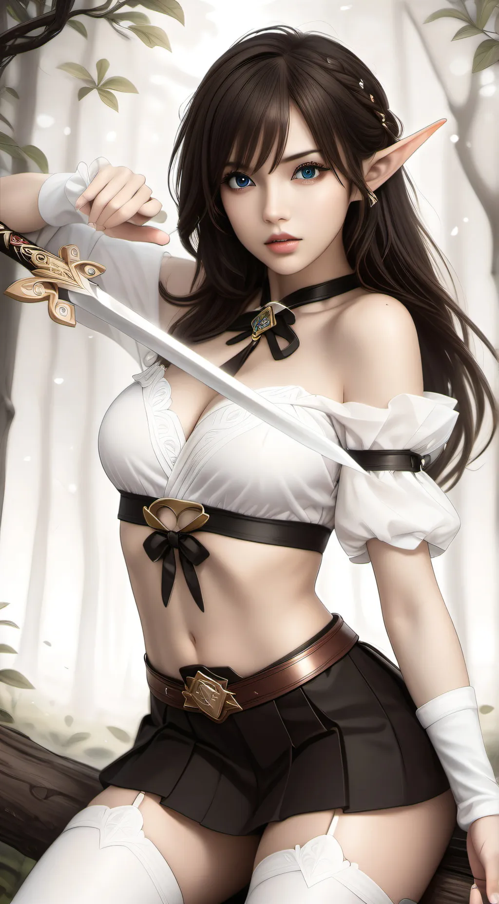 ai character: Rae  background