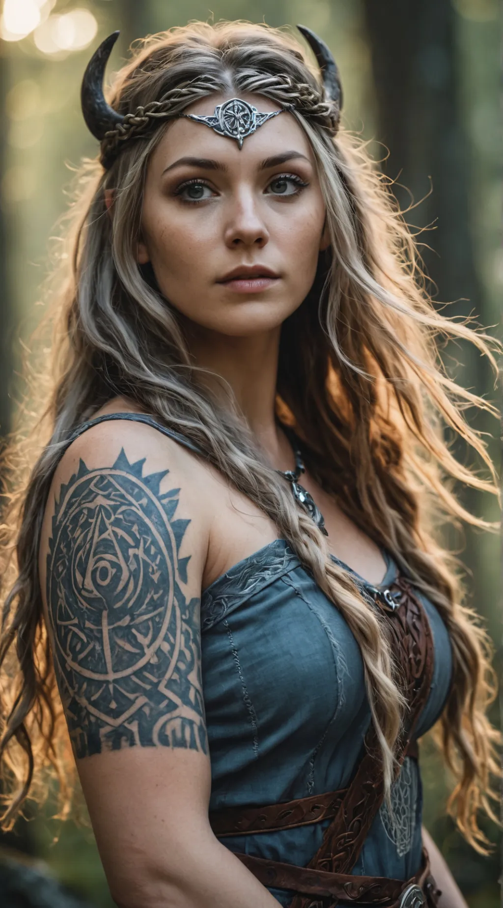 ai character: Faye in God of War: Ragnarök background