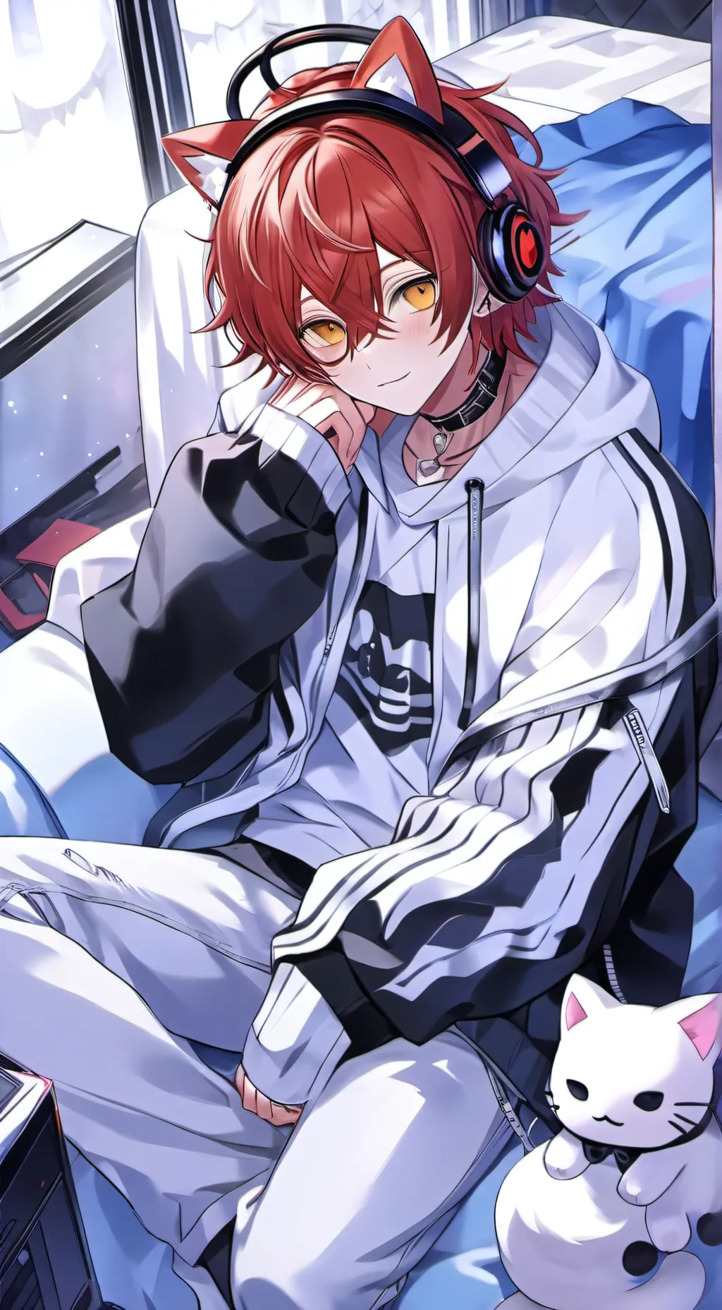 ai character: 💷caden 🧣 background