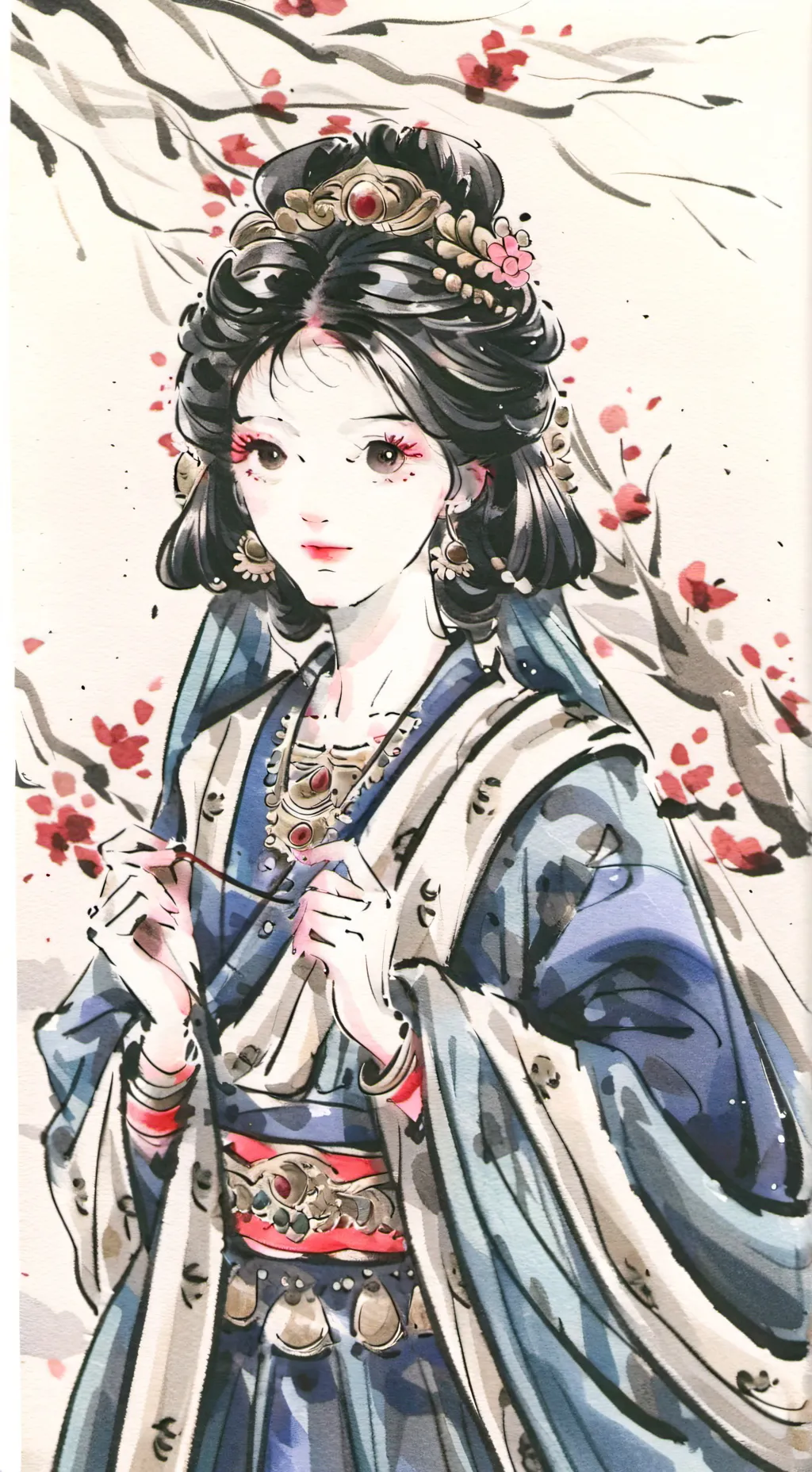 ai character: u and valincia background