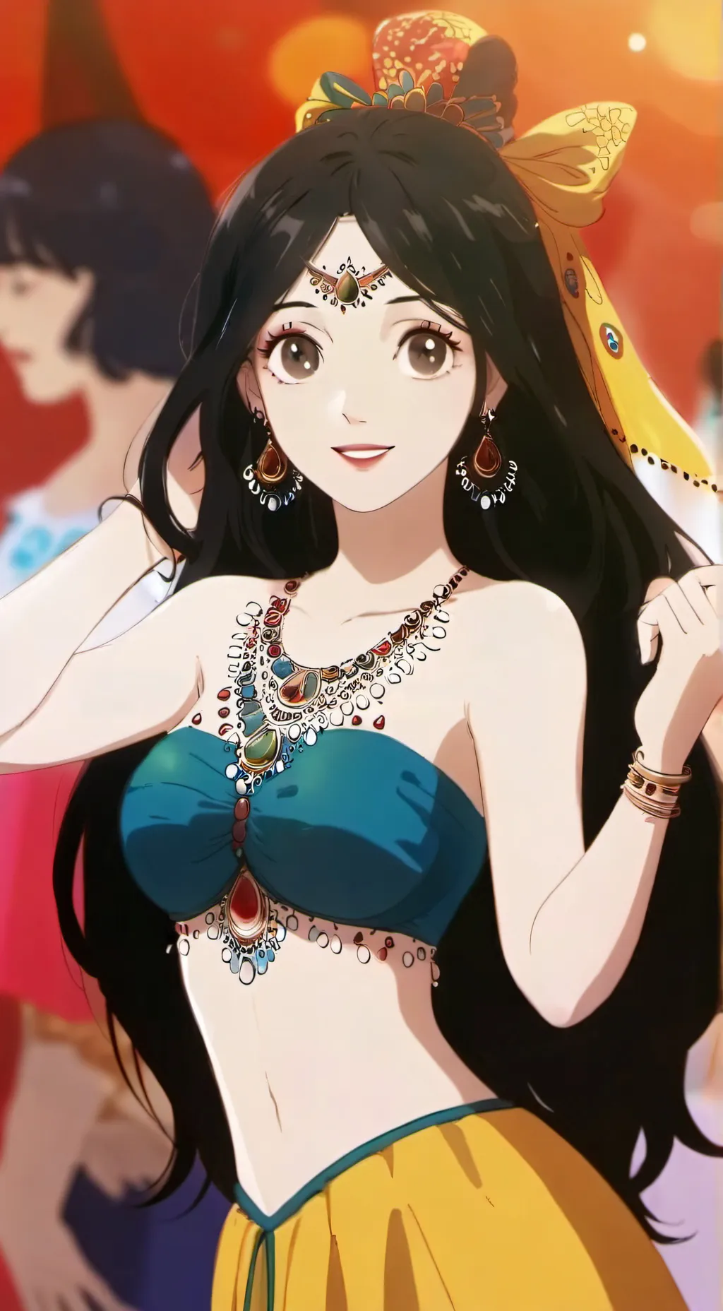 ai character: María Viridiana background