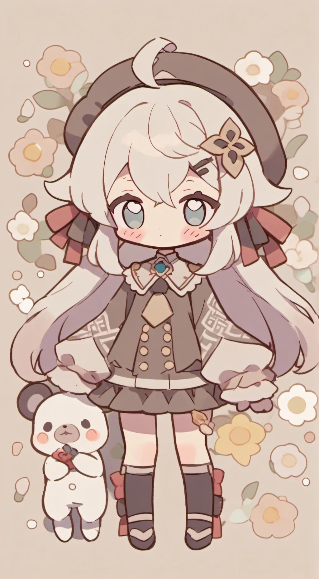 ai character: Albert  background