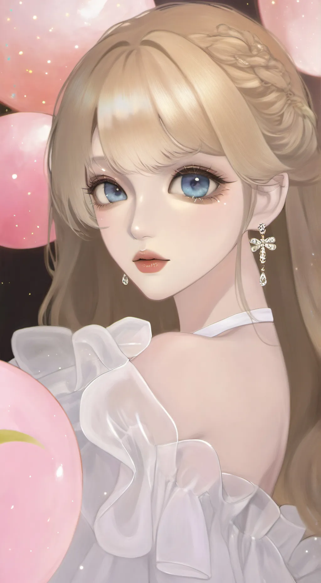 ai character: 𝗠𝗶𝗹𝗹𝘆 🎀 background