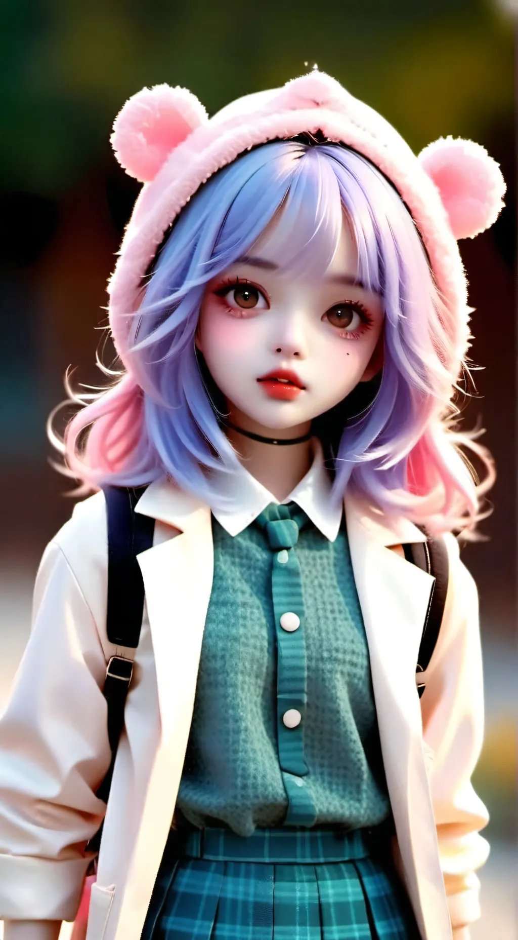 ai character: lily background