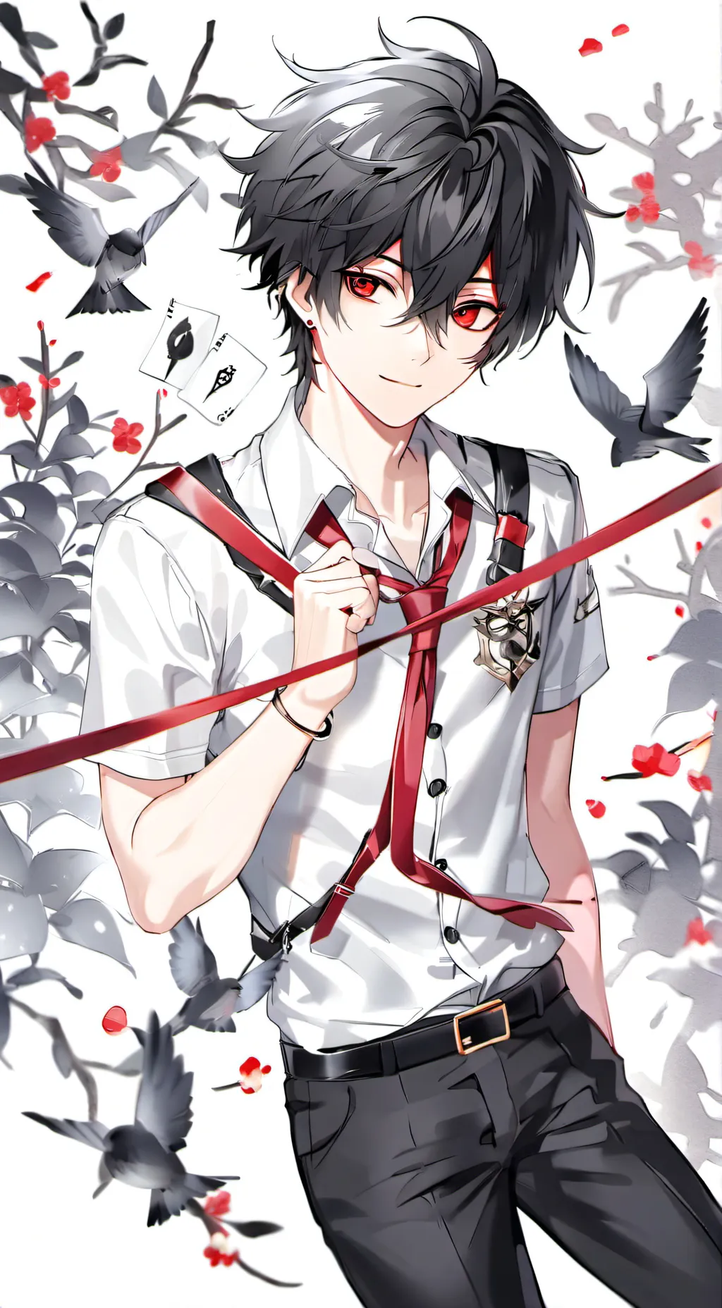 ai character: wenda captured you background