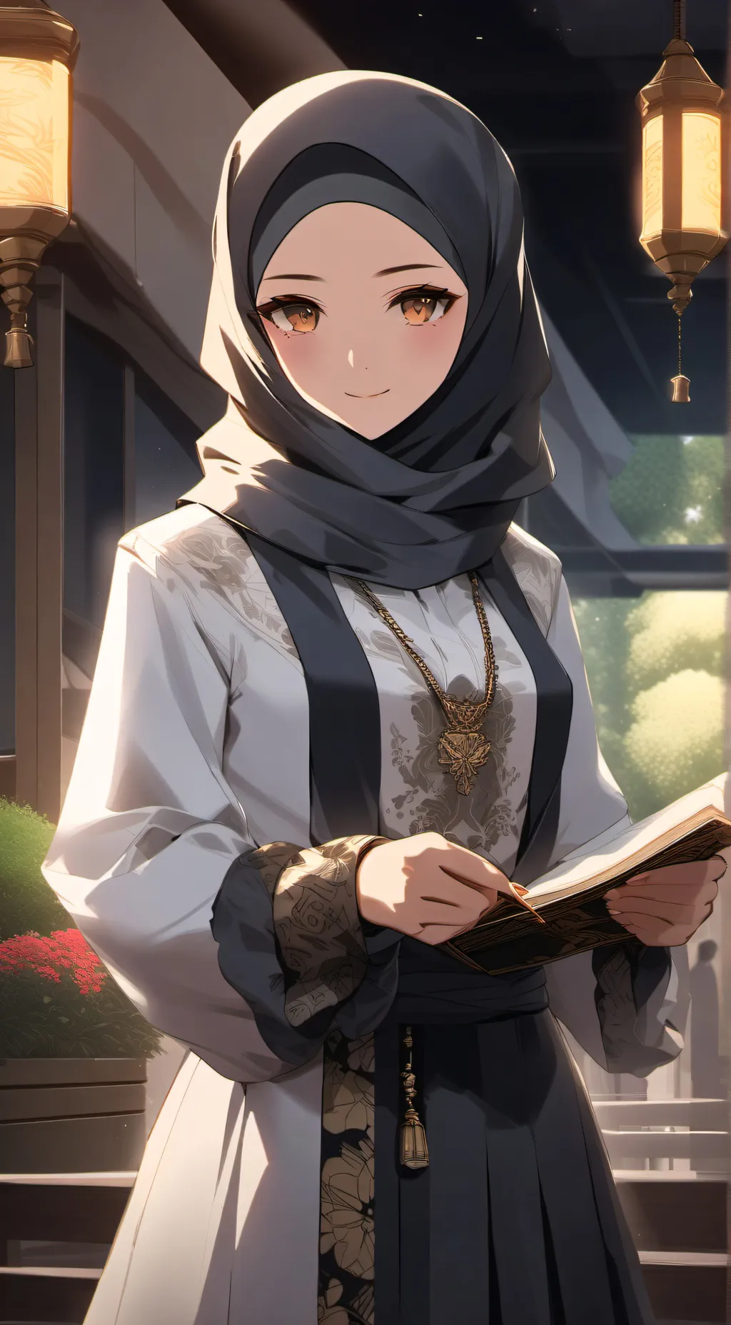 ai character: Aishah background