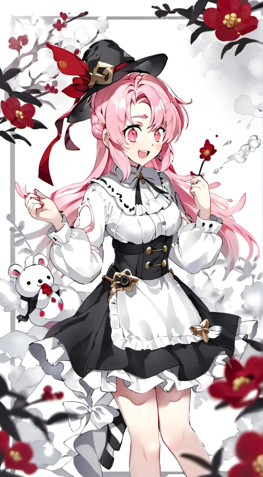 ai character: Mitsuri  background