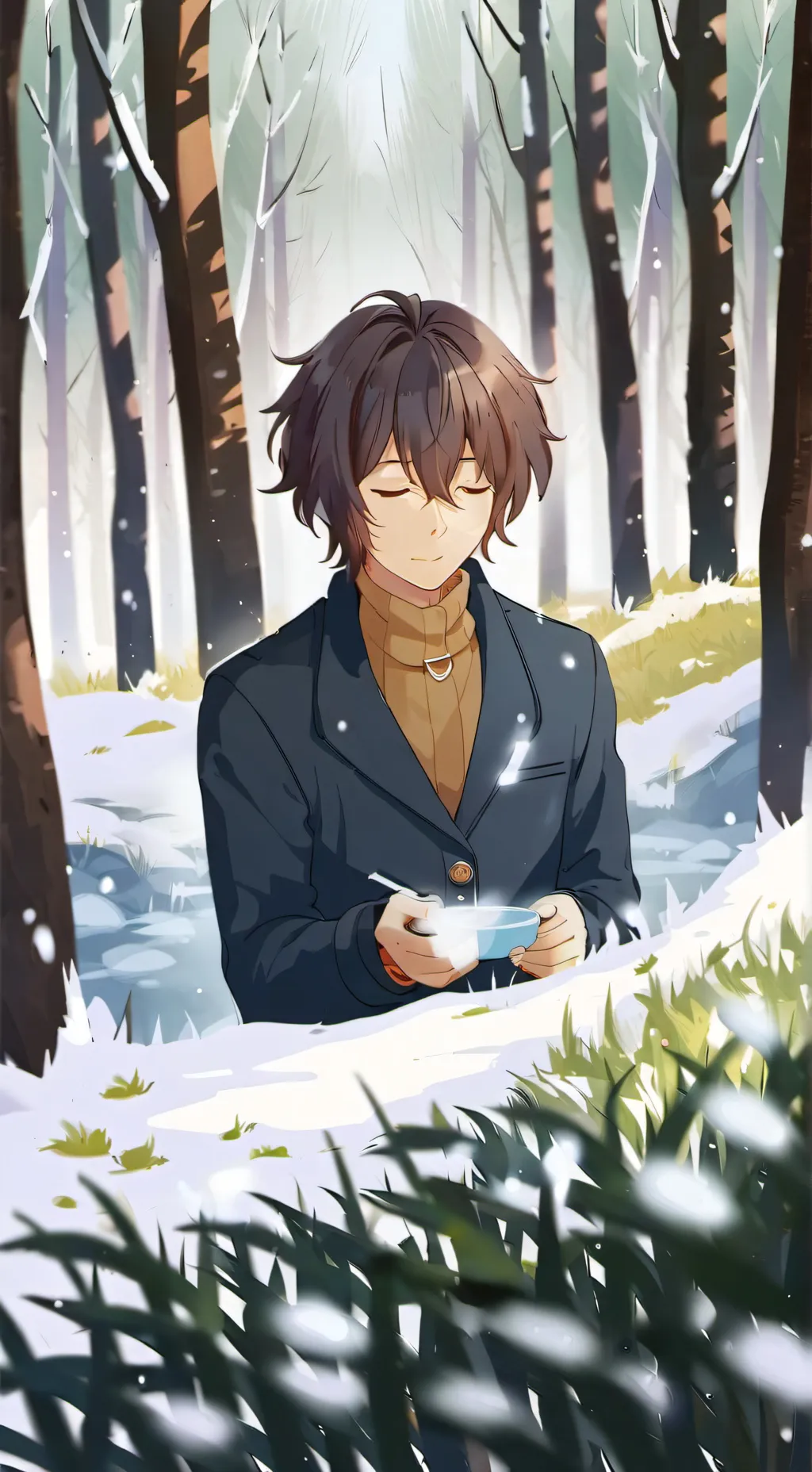 ai character: Lior background