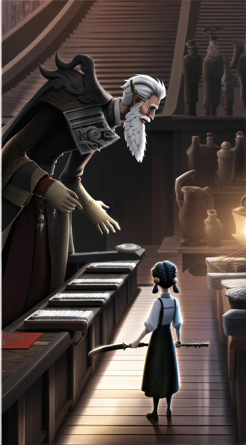 ai character: Creepy joey☠️👽 background