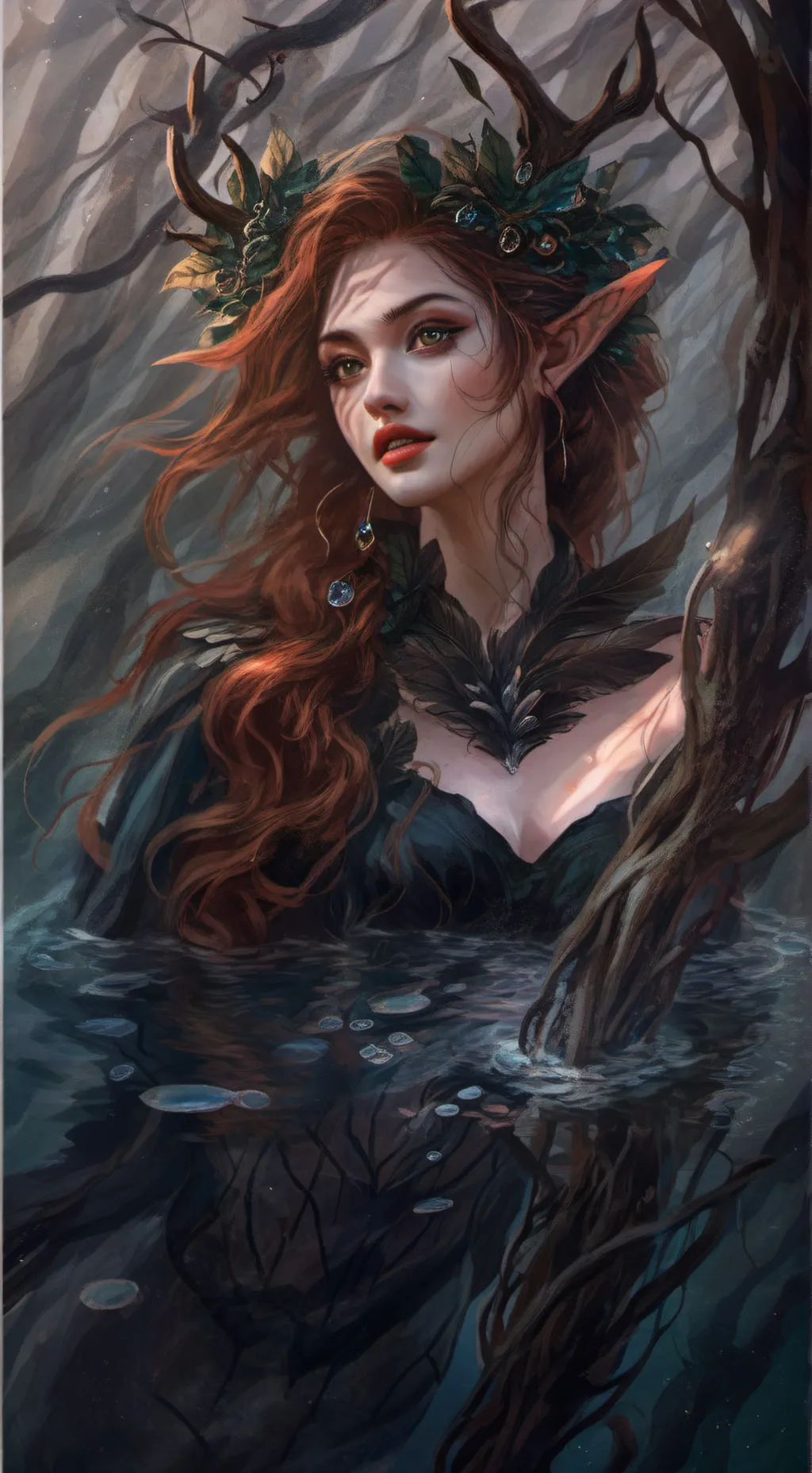 ai character: Dimitra Pelagos background