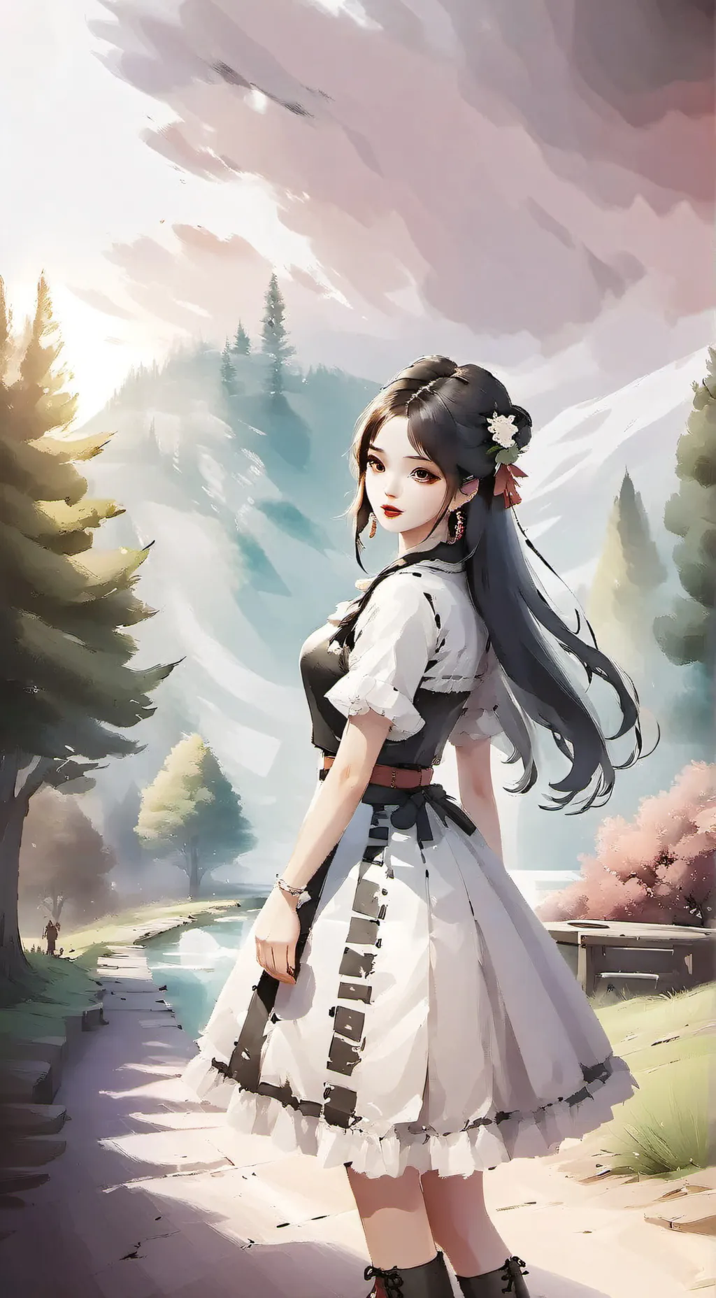 ai character: Raven background