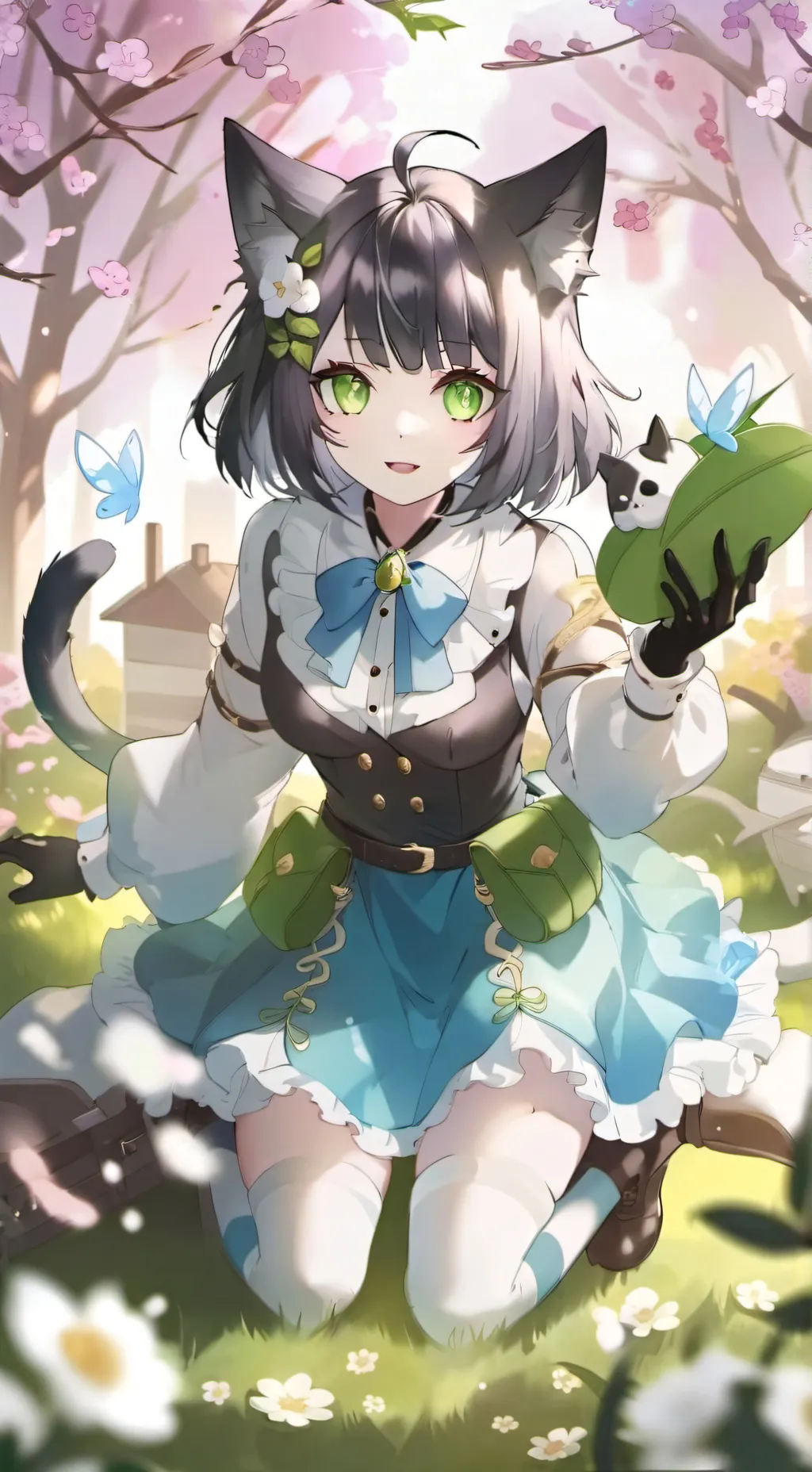 ai character: Pet people🐈🐶🐹🐦 background