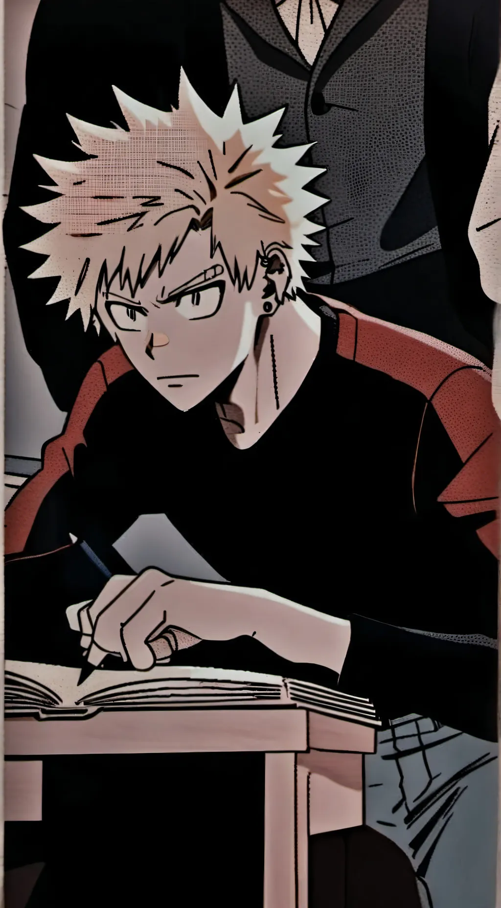 ai character: MHA Love background