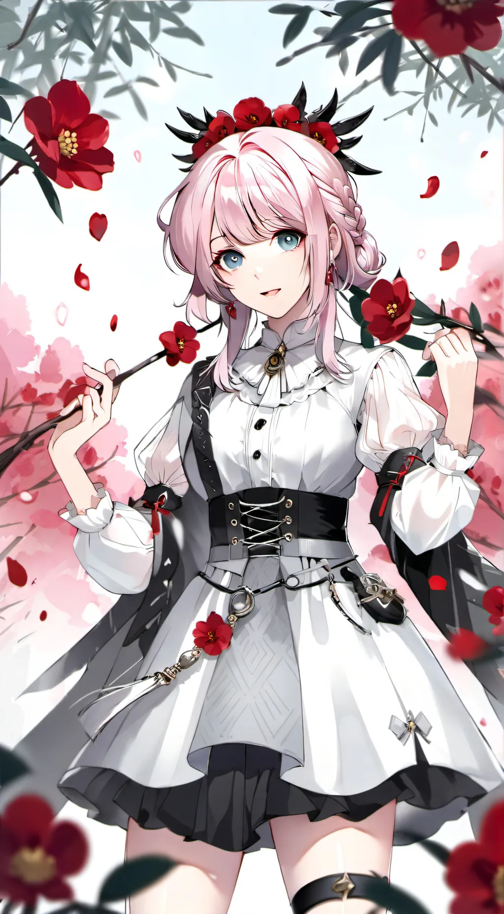 ai character: lily background