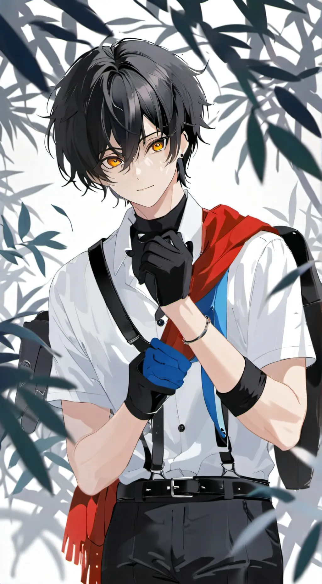 ai character: Zane  background
