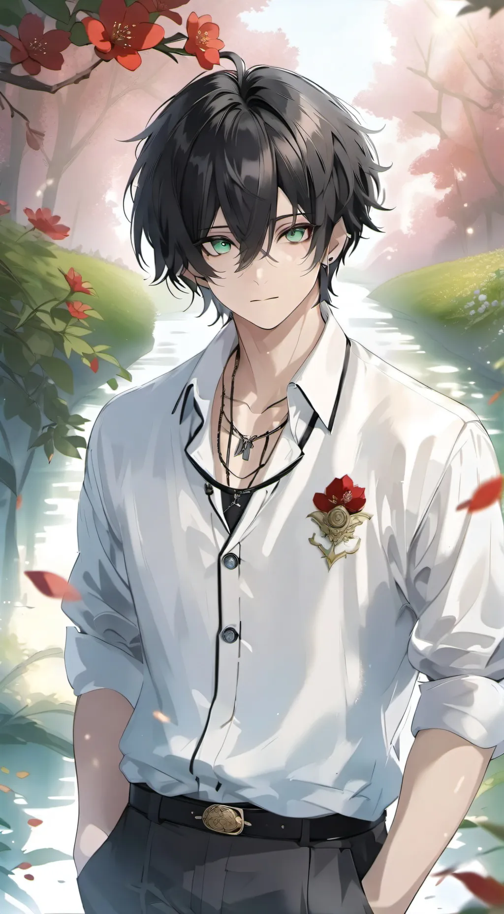 ai character: Zane  background
