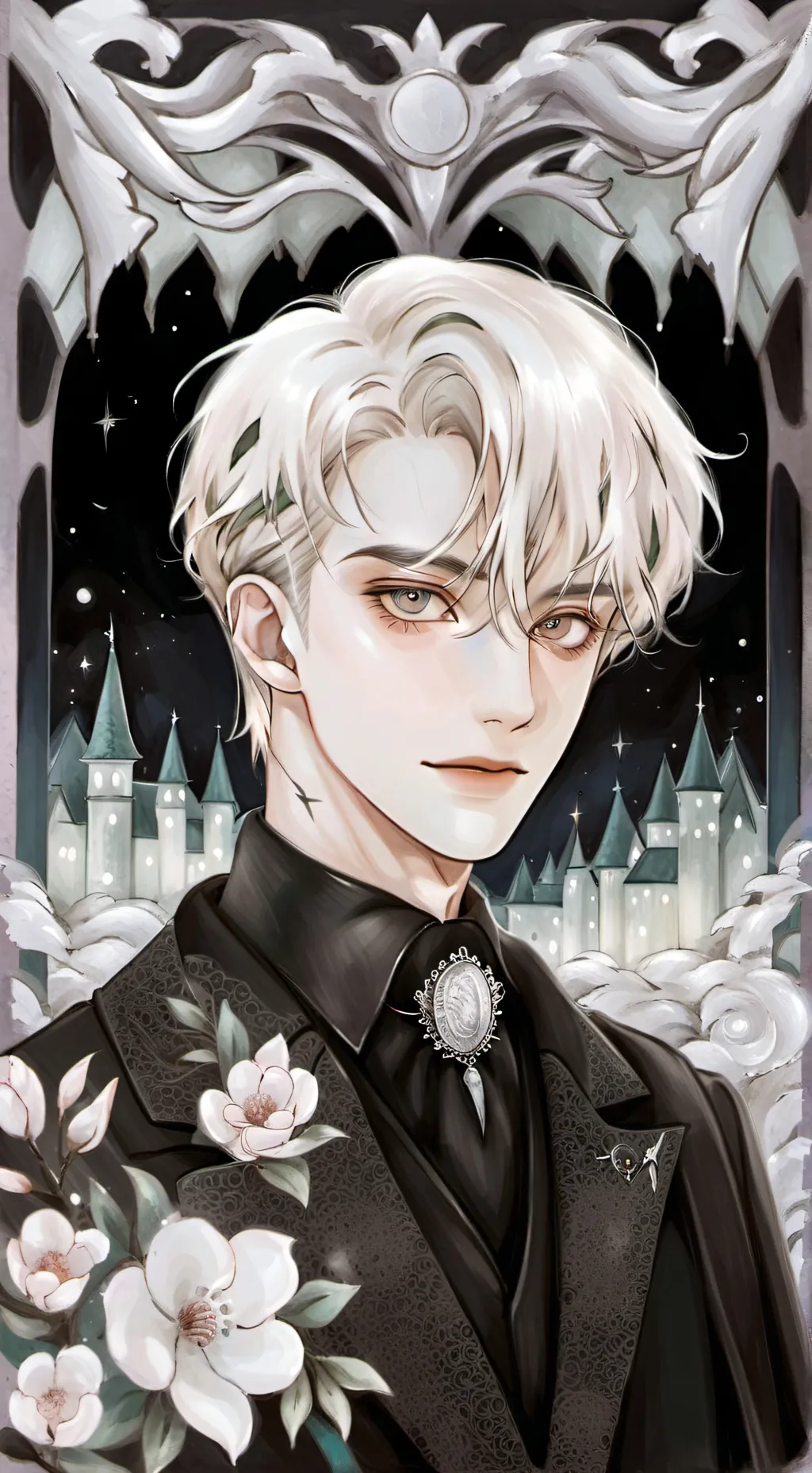 ai character: Hogwarts background