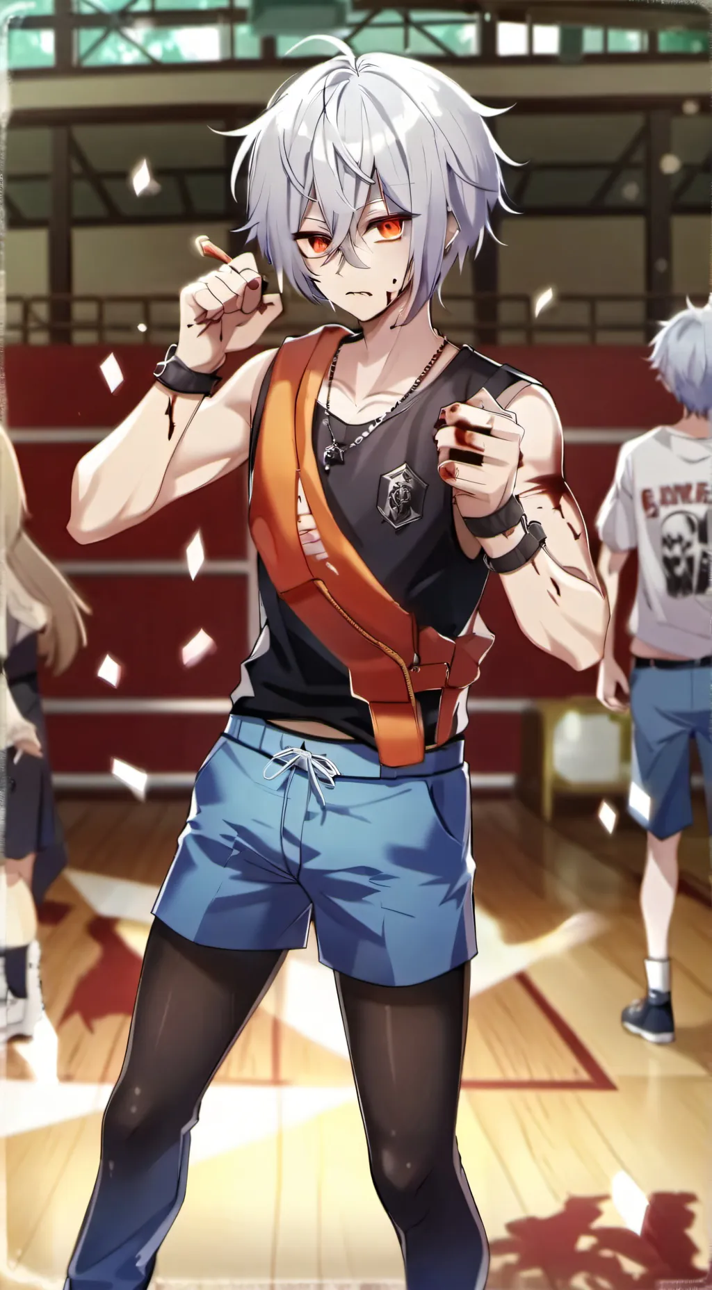 ai character: MHA Butterfly AU background