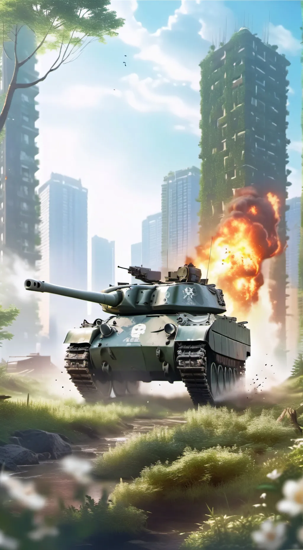 ai character: war in marstock background