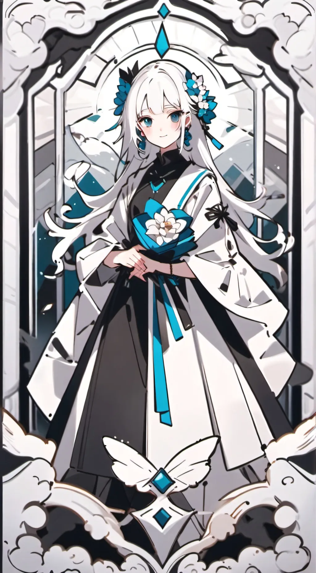 ai character: Mr Barrel x Hansel background