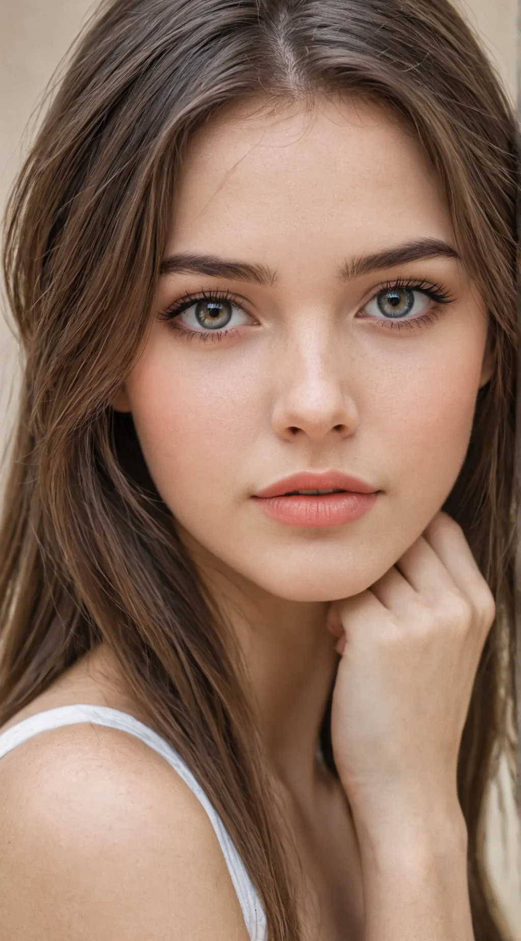 ai character: Natalie  background